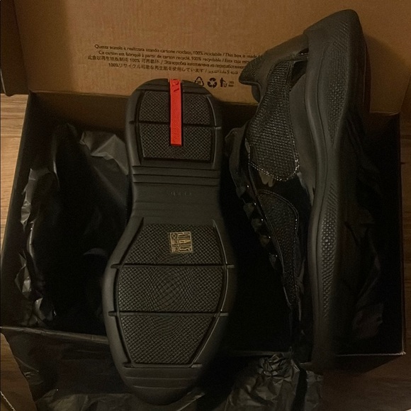 Prada Men's Black Sneakers - Picture 2 of 9